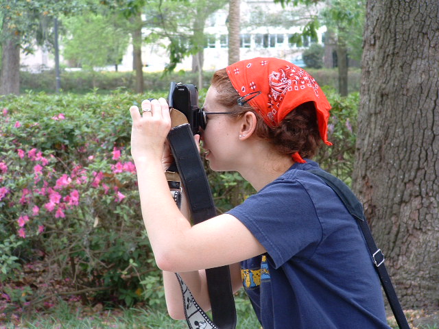 Lens cap off?