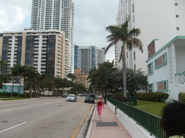 collins ave- like michigan ave in chicago.. 