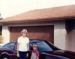 Grandma Andrew with 300ZX-1984