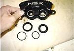 NSX Brake Caliper Overhauling