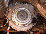 Clutch aligned and torqued down.