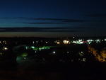des moines at night