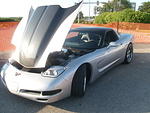 hooters car show vette 2