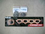 exh gasket and ss valve cover bolts